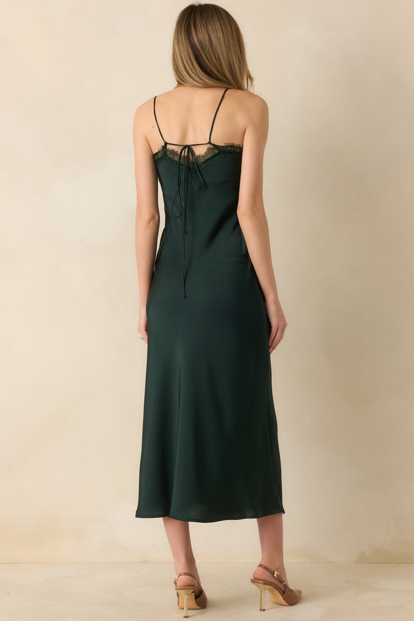 Z Supply After Hours Garland Green Midi Dress