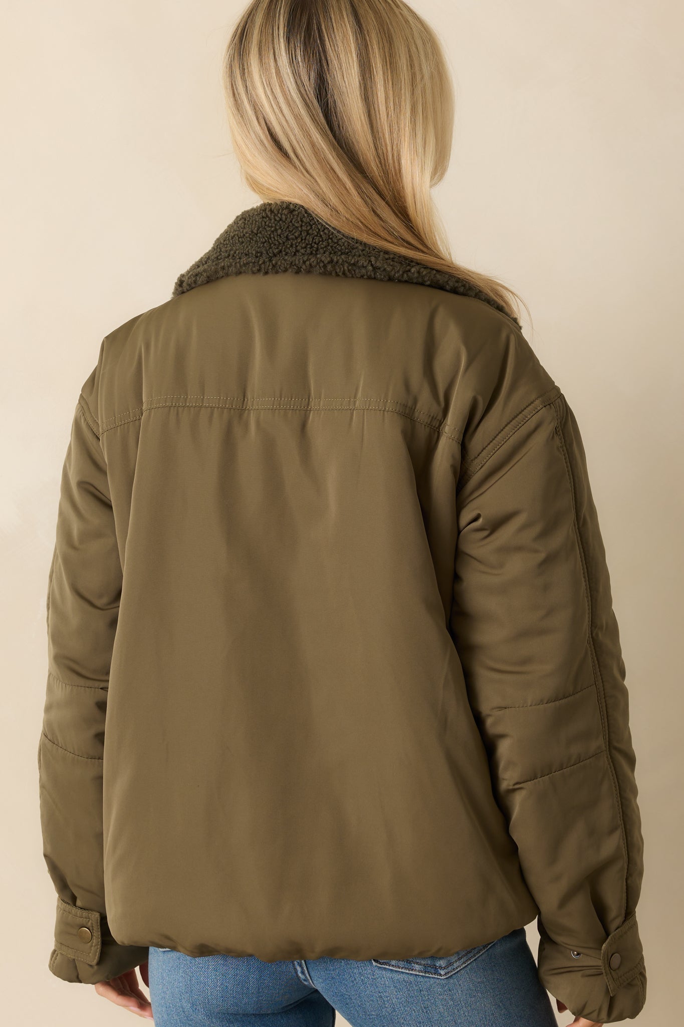 Thread & Supply Army Green Danya Jacket