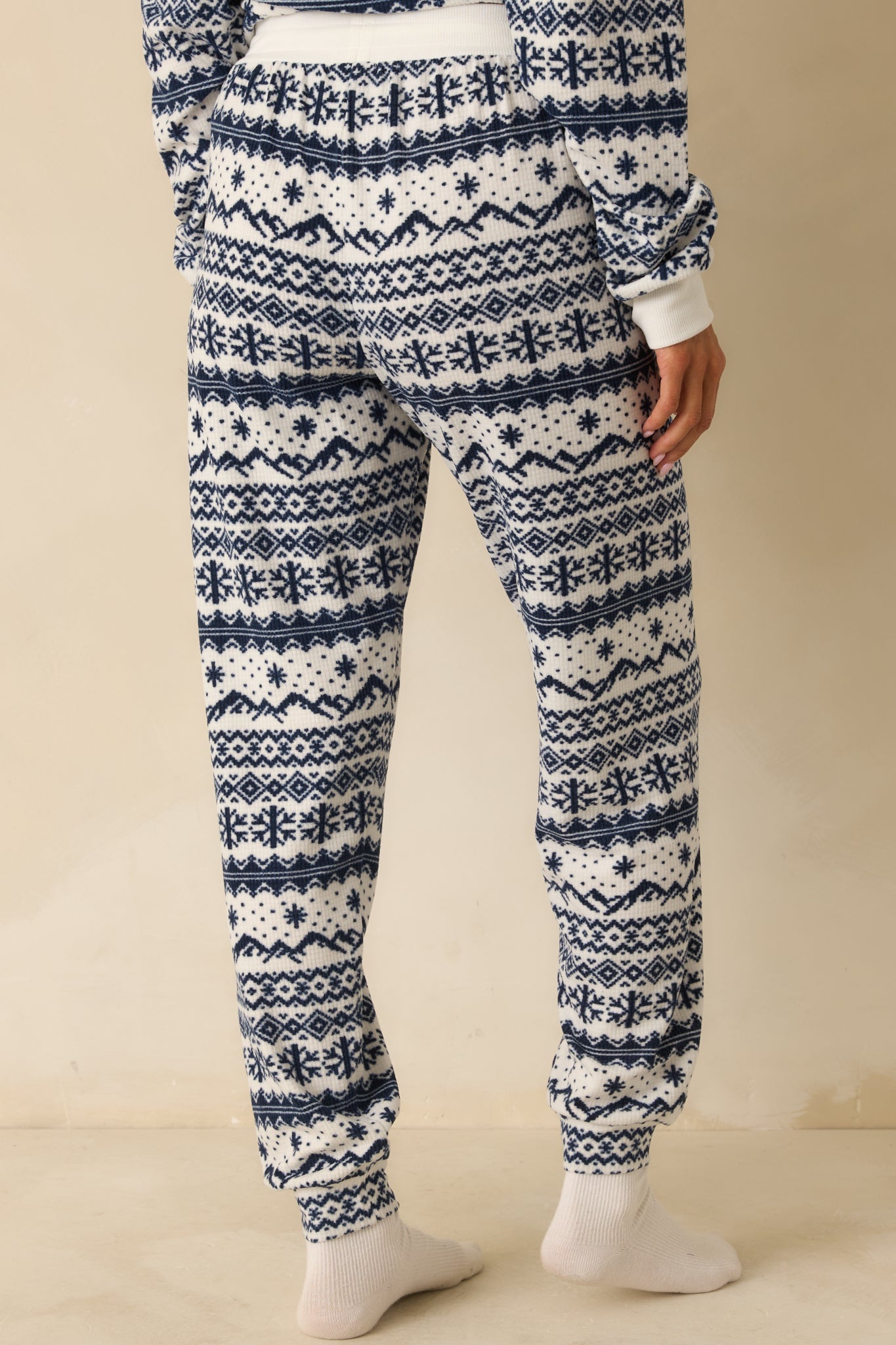 Z Supply Vanilla Ice Twilight Fairisle Jogger Pajama Pants