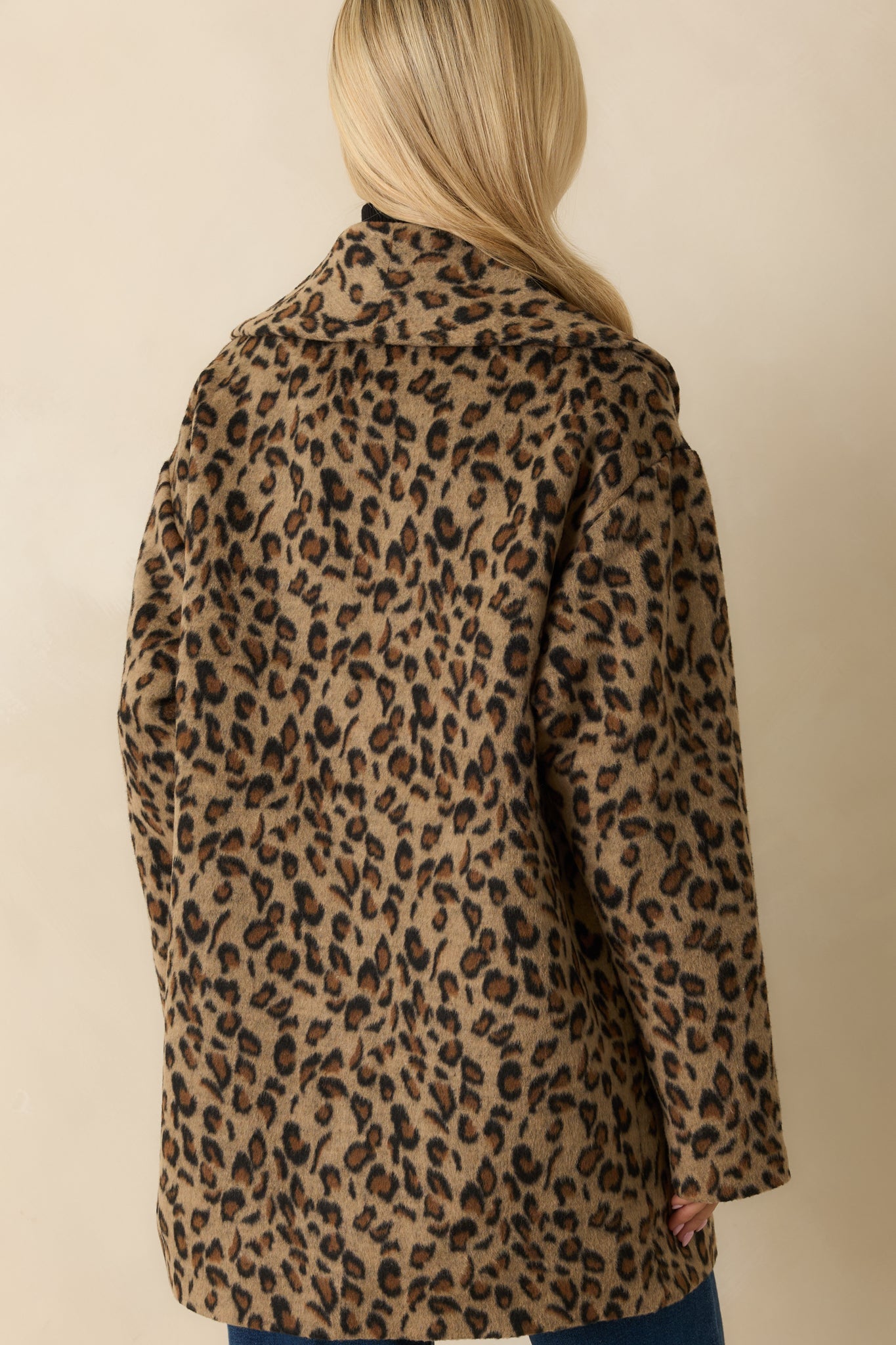 Z Supply Tan Lennon Leopard Coat