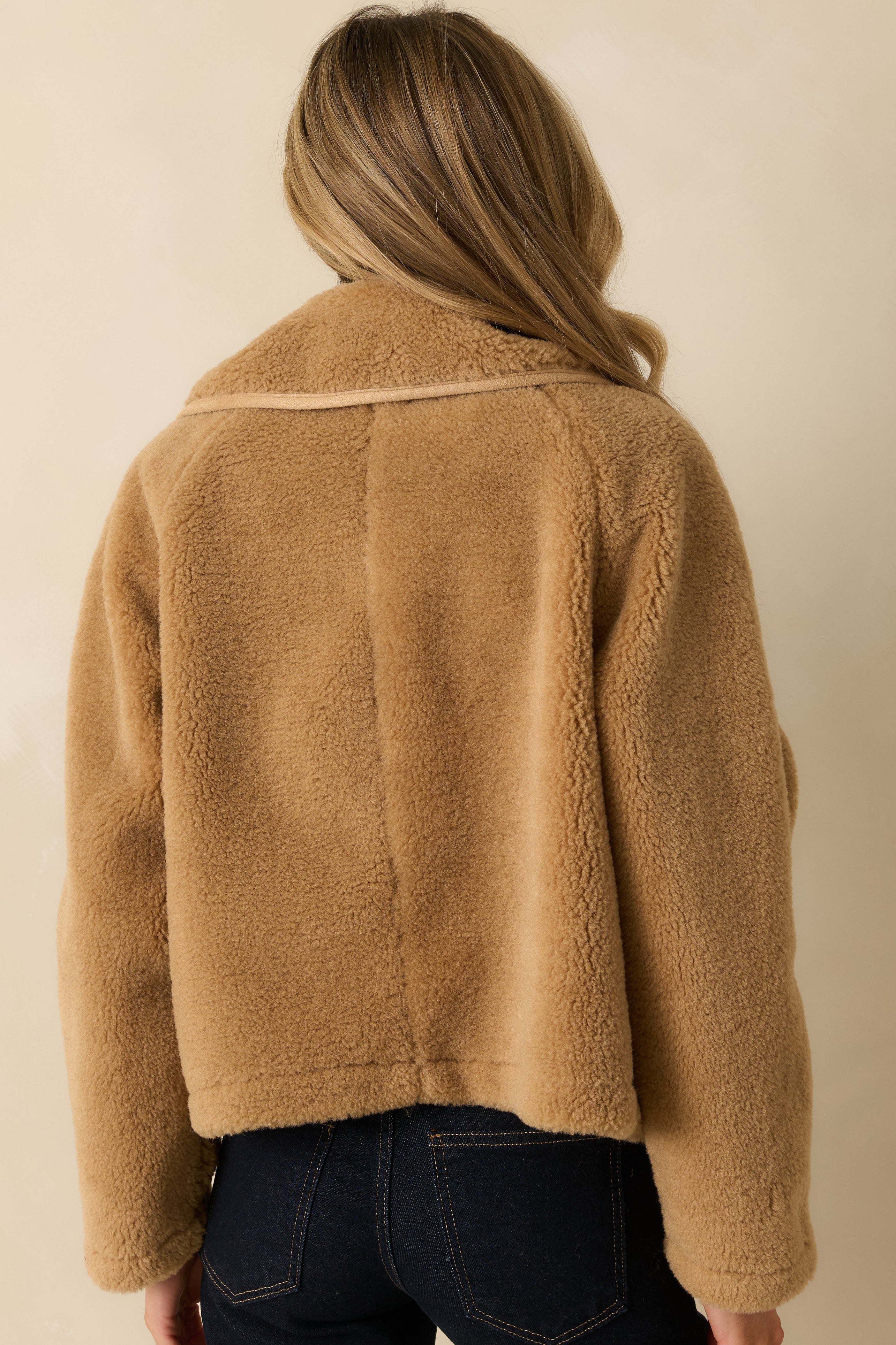 Z Supply Tan Townsend Sherpa Jacket