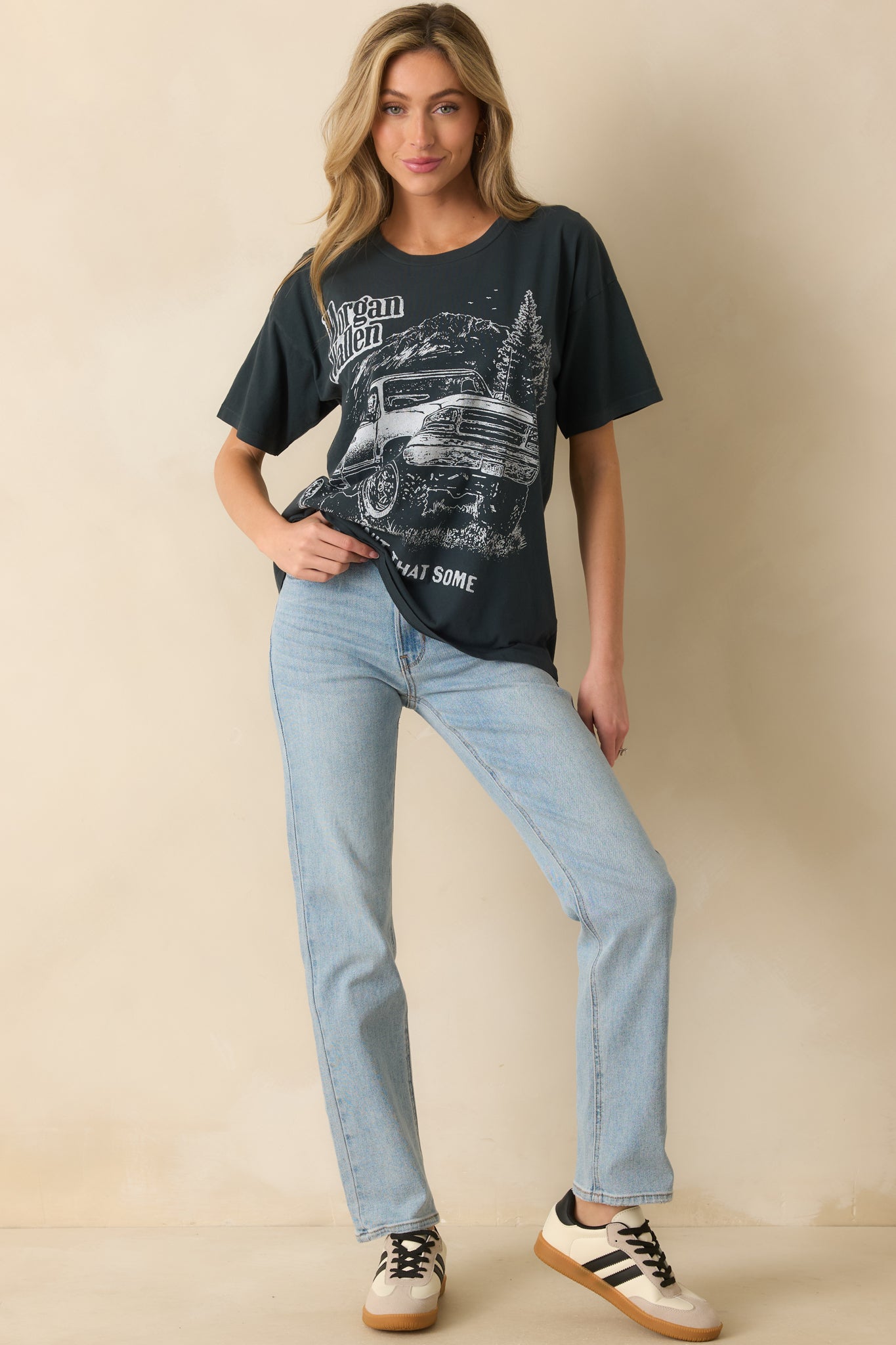 Morgan Wallen Ain't That Some Vintage Black Cotton Tee