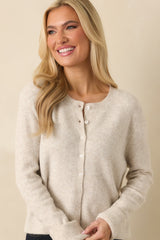 Z Supply Oatmeal Heather Medina Cozy Cardigan