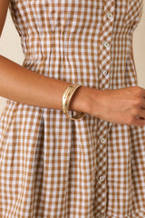 Shifting Shape Gold Sculptural Bangle Bracelet