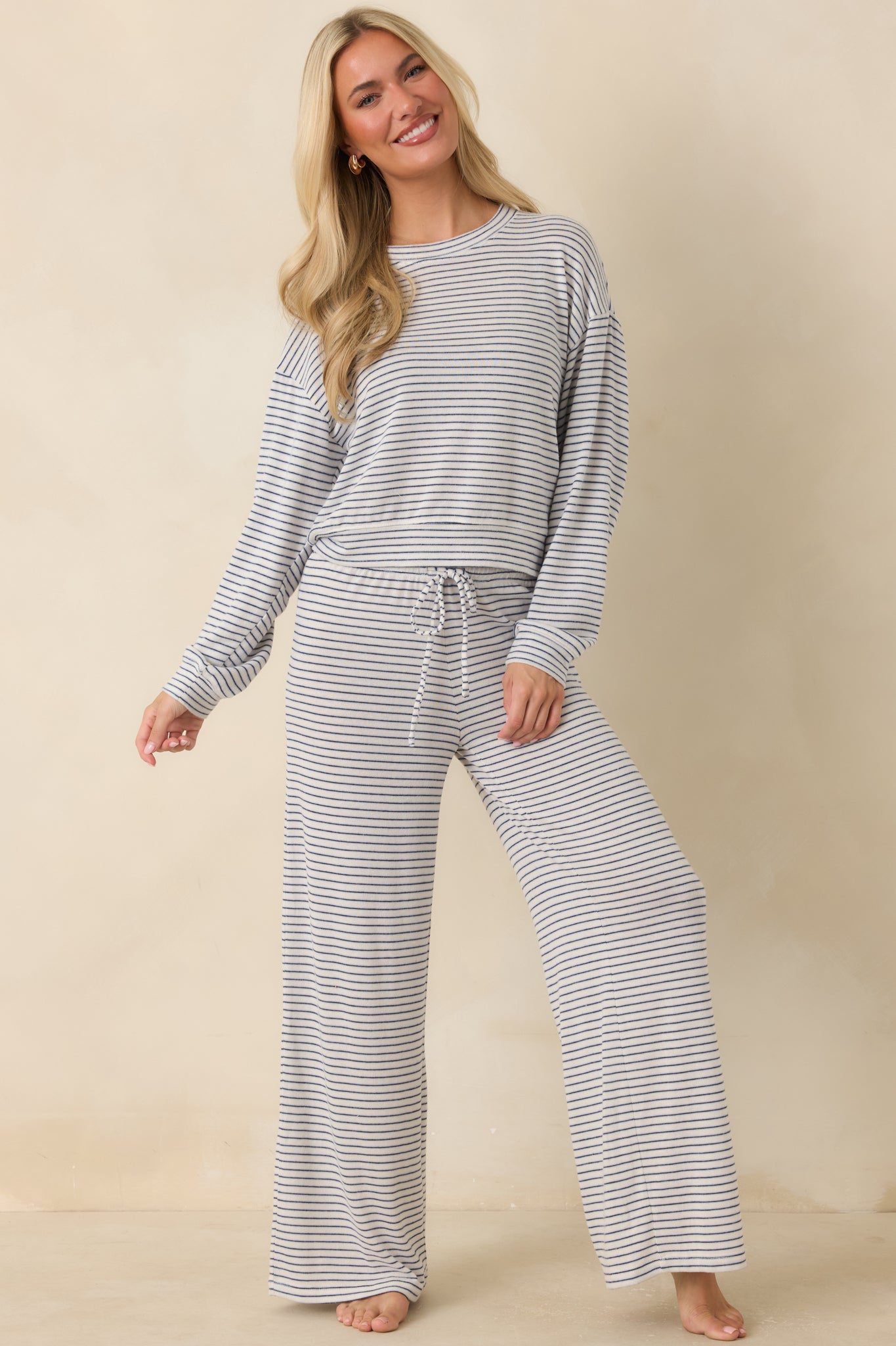 Z Supply Classic Navy Stripe Pant