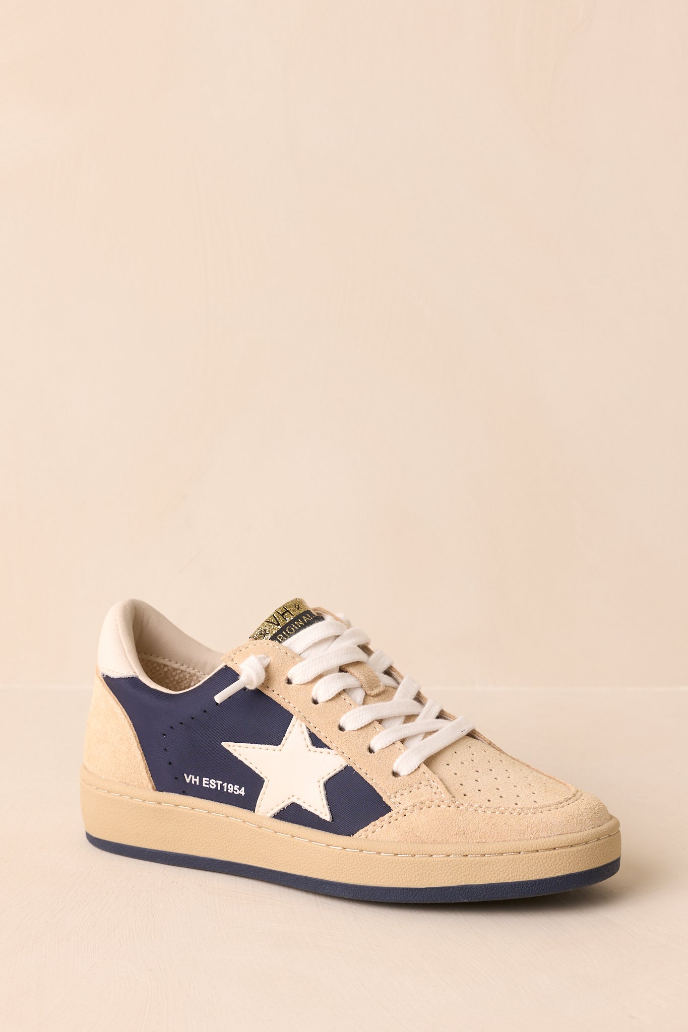 Vintage Havana Denisse Navy Suede Sneakers