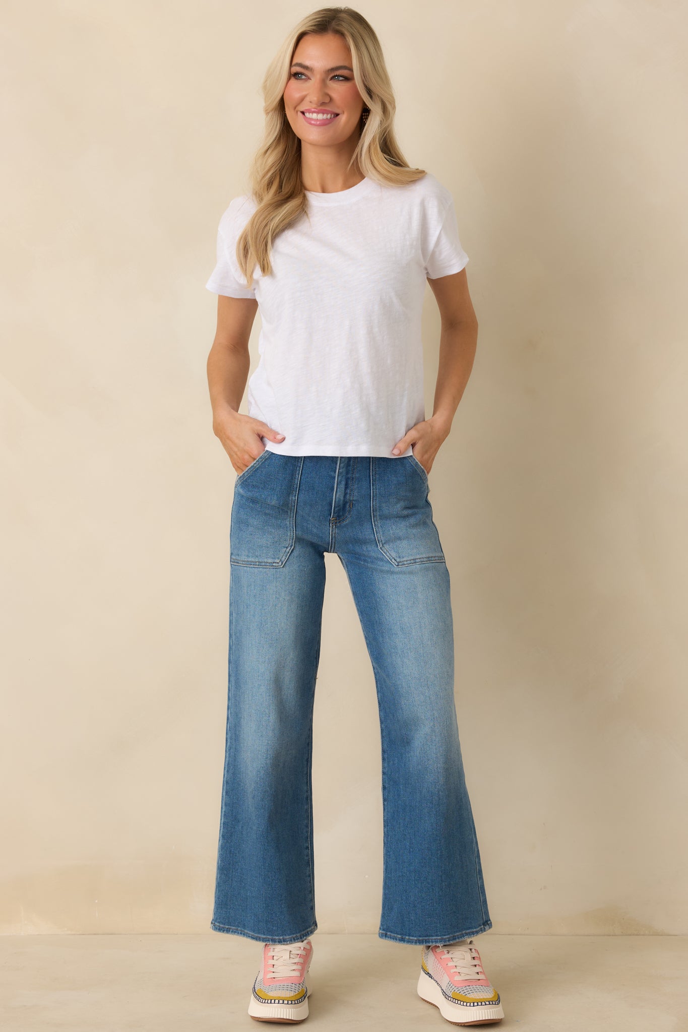 Z Supply White Cotton Foundation Premium Slub Tee