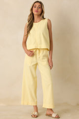 Z Supply Sunnyside Yellow Daycation Pants