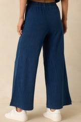 Z Supply Indigo Blue Cotton Scout Jersey Denim Pants