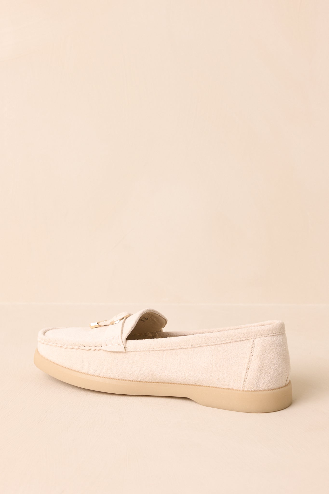 Ready For Whatever Ivory Faux Suede Platform Penny Loafers