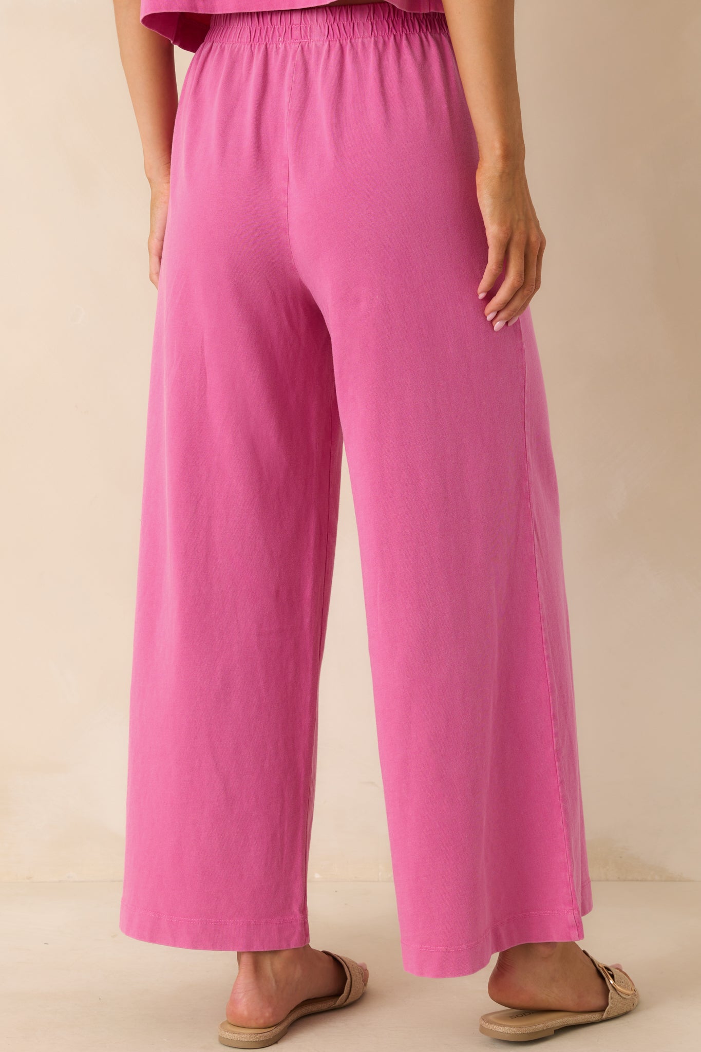 Z Supply Pink Cotton Scout Jersey Pants