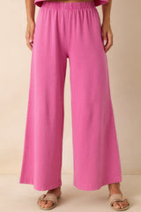 Z Supply Pink Cotton Scout Jersey Pants