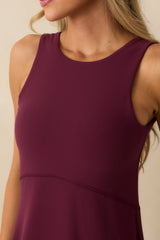 SPANXsmooth™ Plum Berry OnForm Tank Dress
