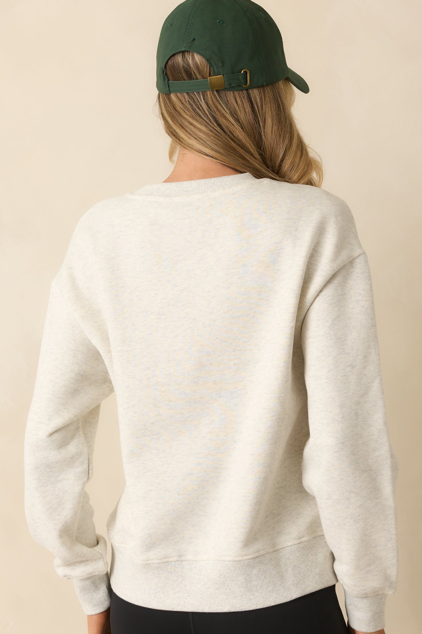 MINKPINK Cotton Energy Grey Marle Sweater