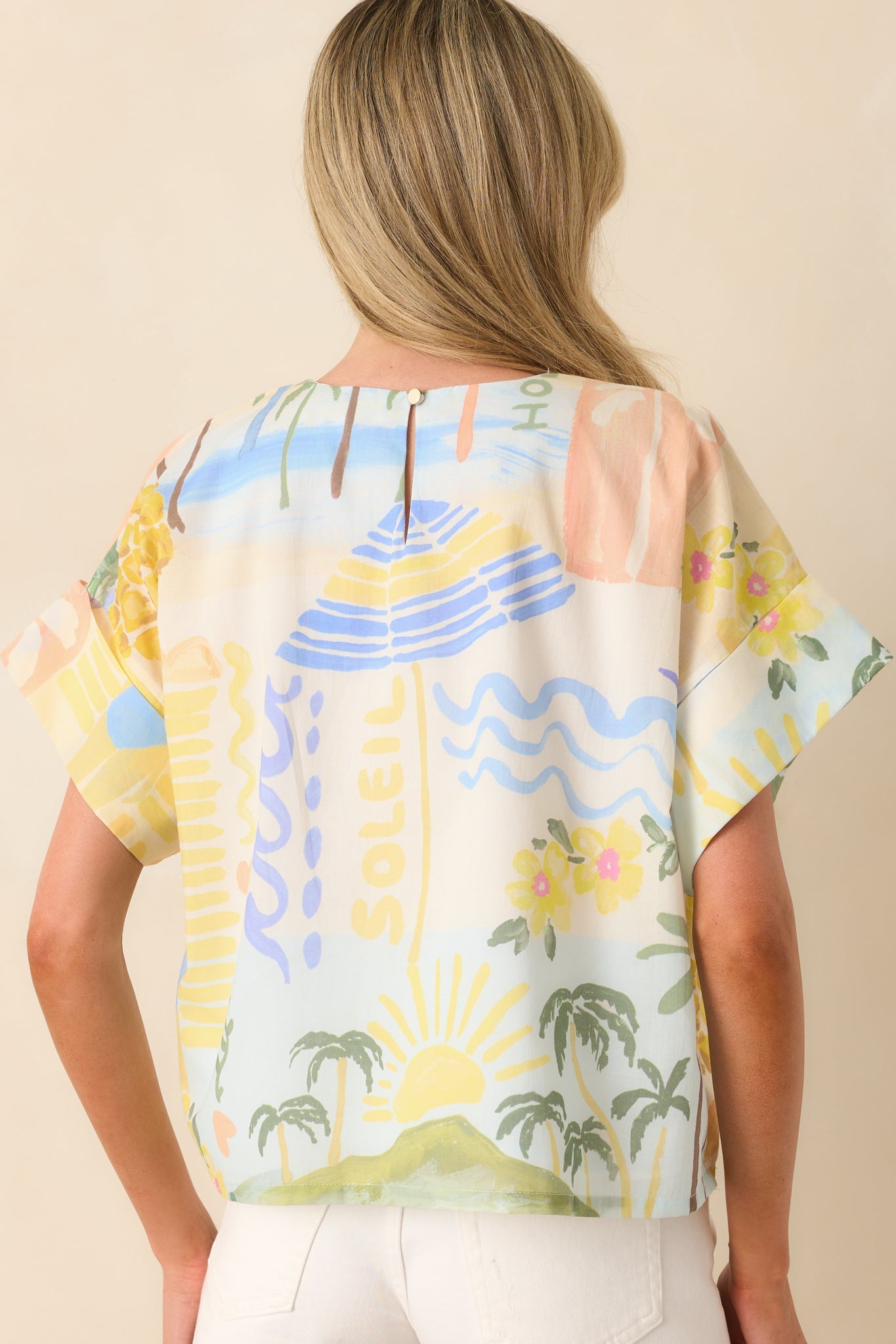 Prosperina Baileigh Multi Print Cotton Top